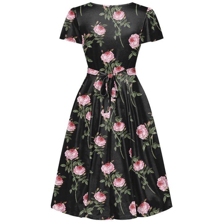 Lyra Dress -Garden Rose