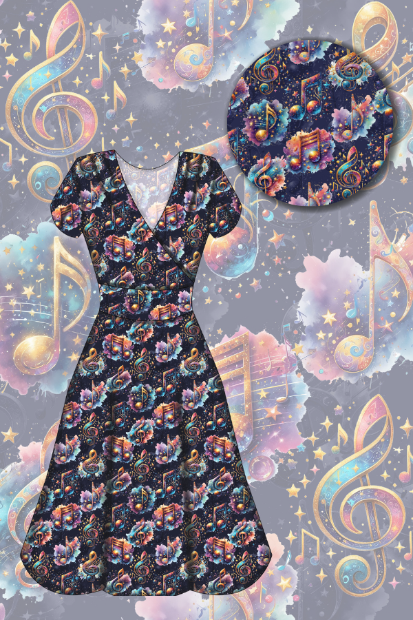 Mimi Swing Dress - Chorus Charm - Preorder for dispatch 24th of October