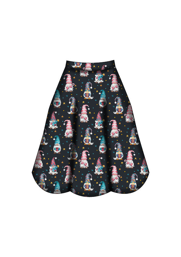 LAST DELIVERY - Eden Skirt - Christmas Gnome - Preorder for dispatch 8th of December