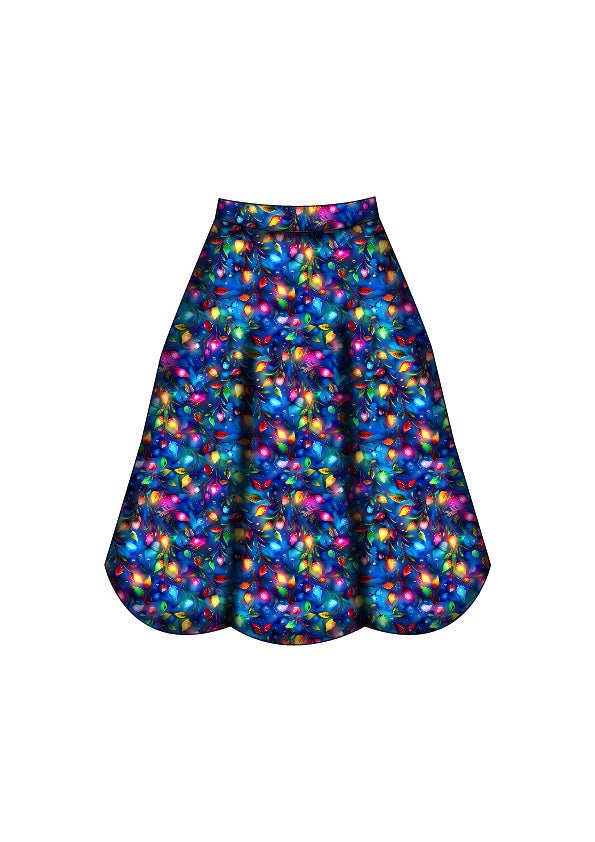 LAST DELIVERY - Eden Skirt - Christmas Lights - Preorder for dispatch 8th of December