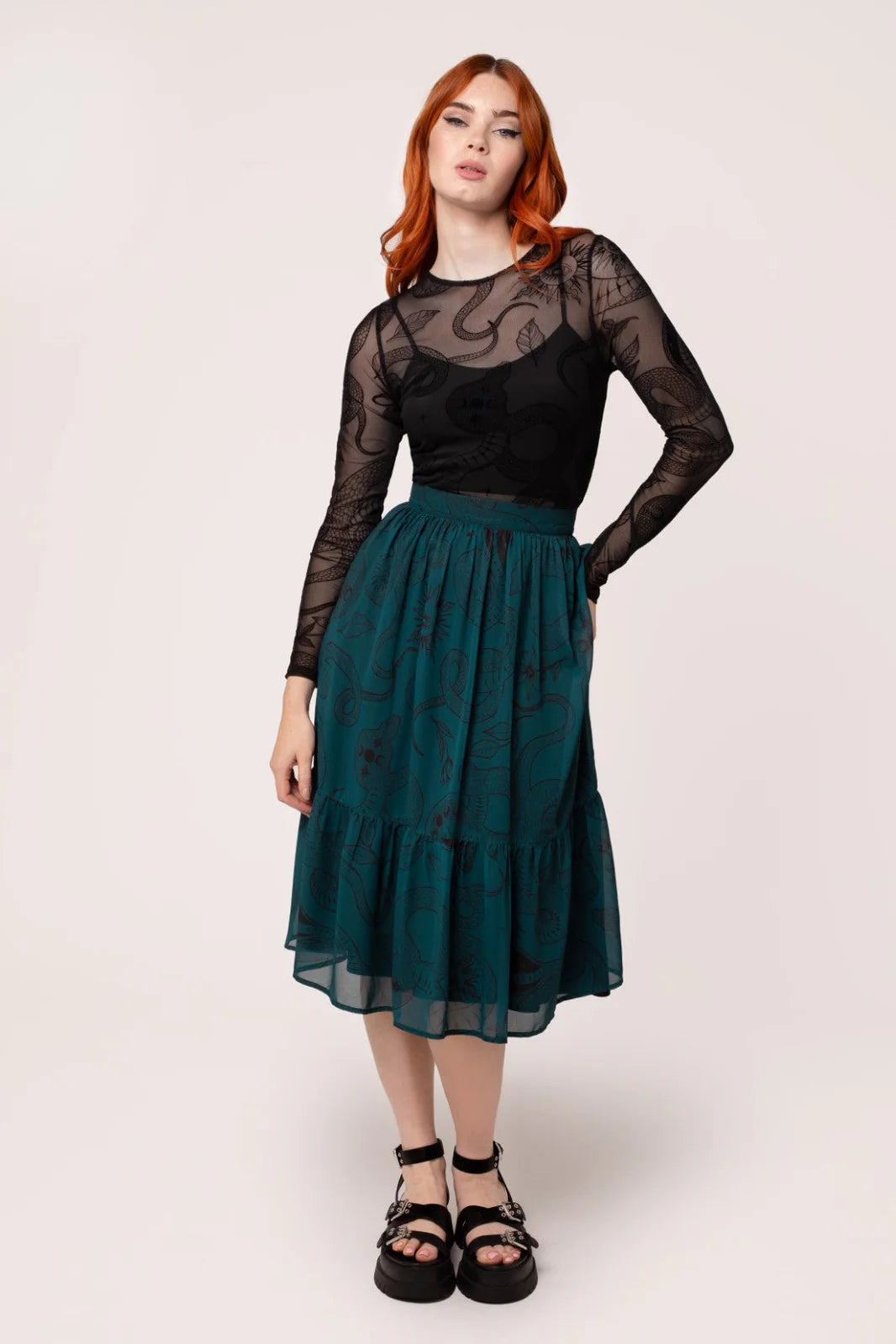 PREORDER - Snake Charmer Top - Estimated dispatch 4th of November