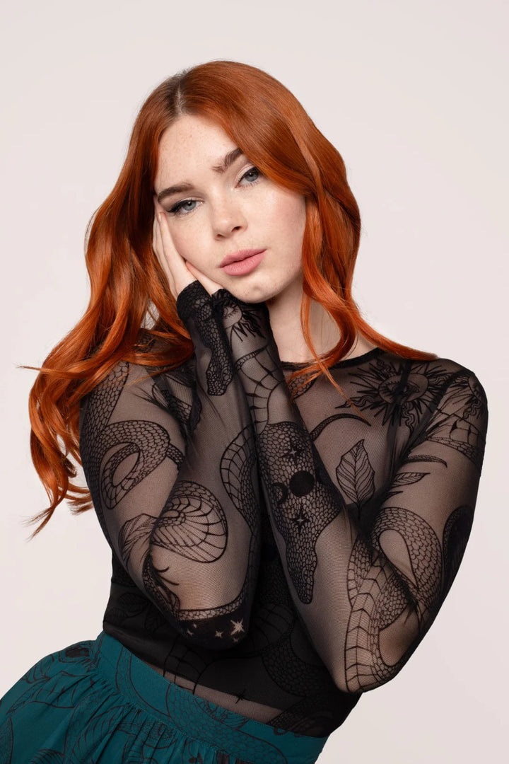 PREORDER - Snake Charmer Top - Estimated dispatch 4th of November