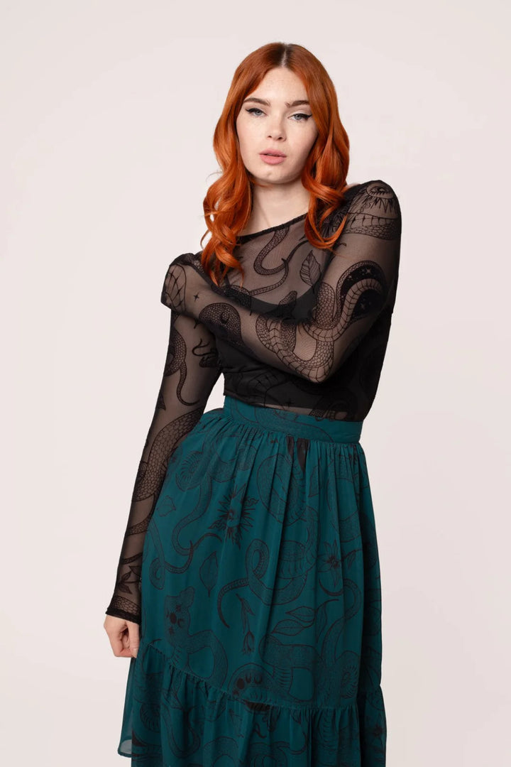 PREORDER - Snake Charmer Top - Estimated dispatch 4th of November