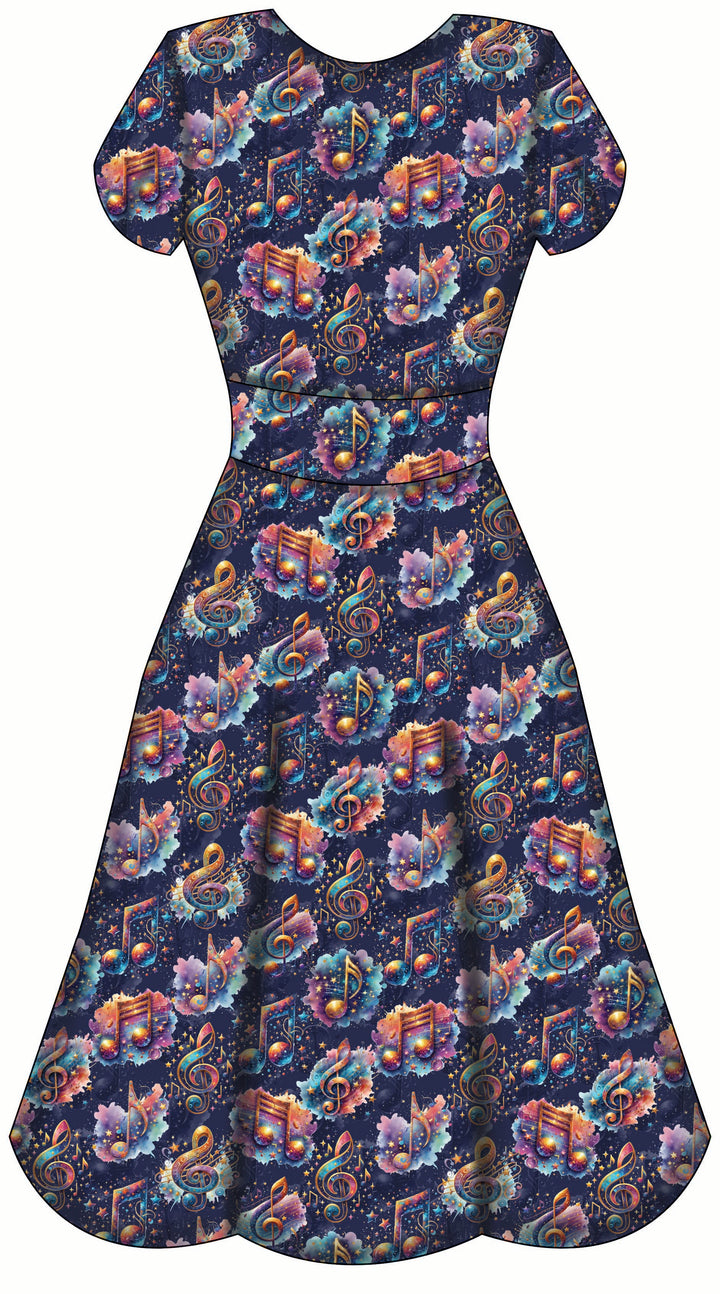 Mimi Swing Dress - Chorus Charm - Preorder for dispatch 24th of October
