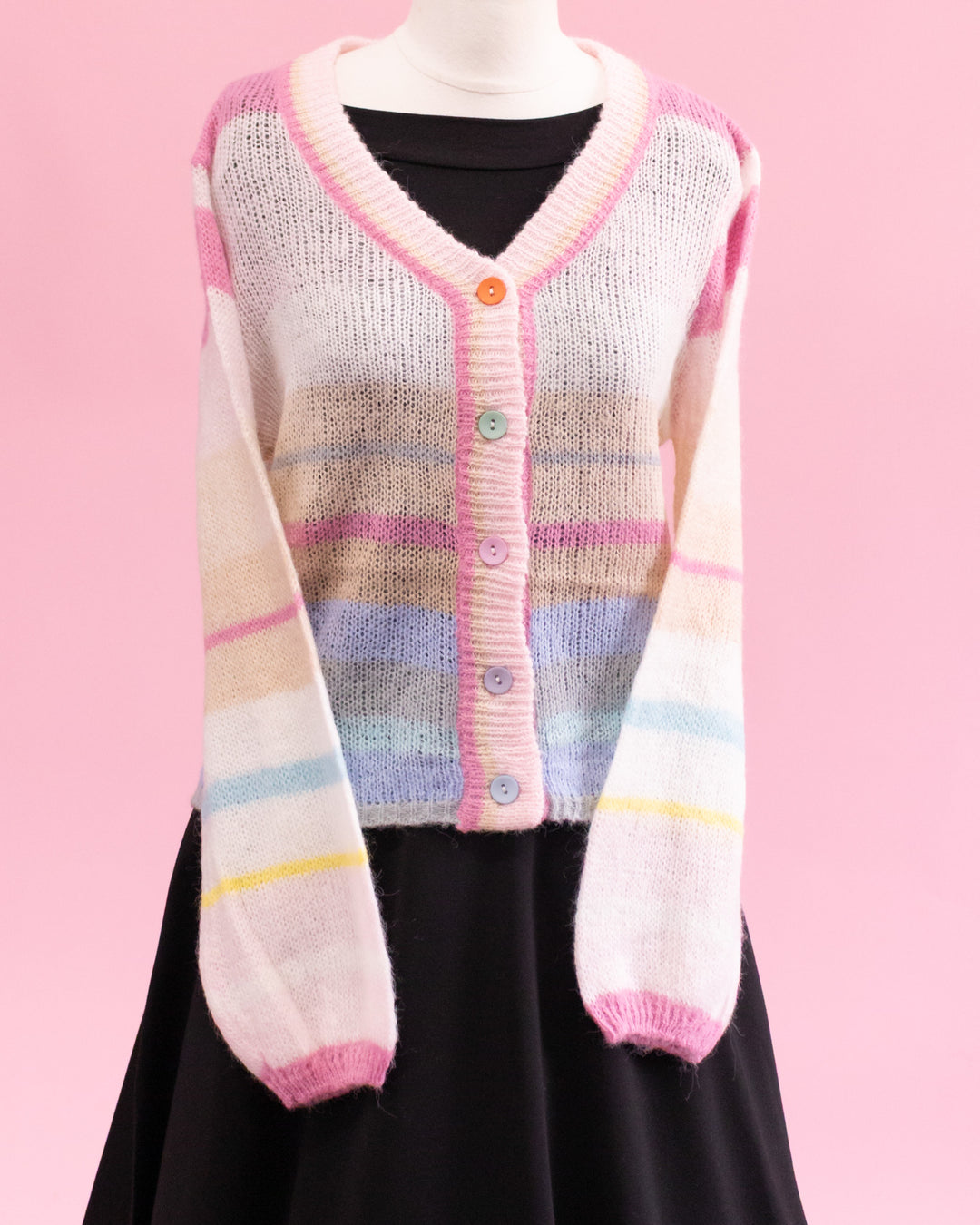Olga Cardigan -  Fuschia