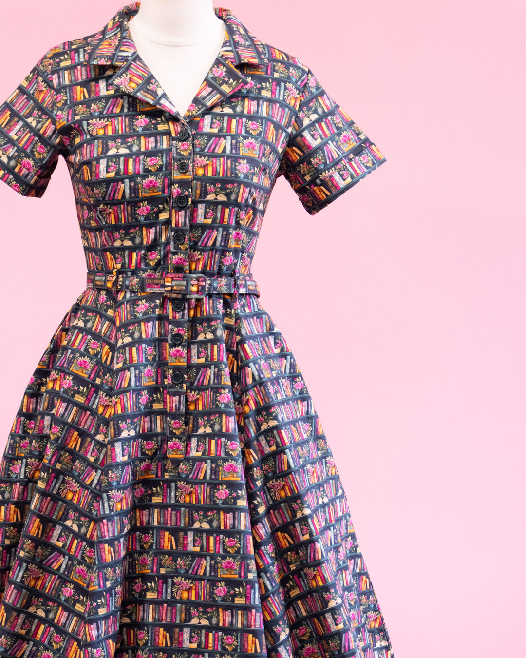 Peggy Swing Dress in A Sweet Read