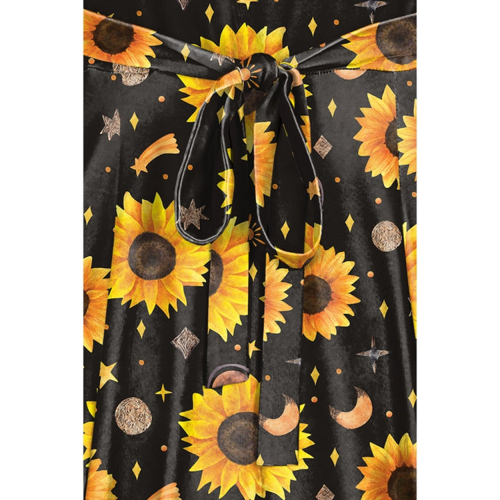 Lyra Dress - Sparkle Sunflower