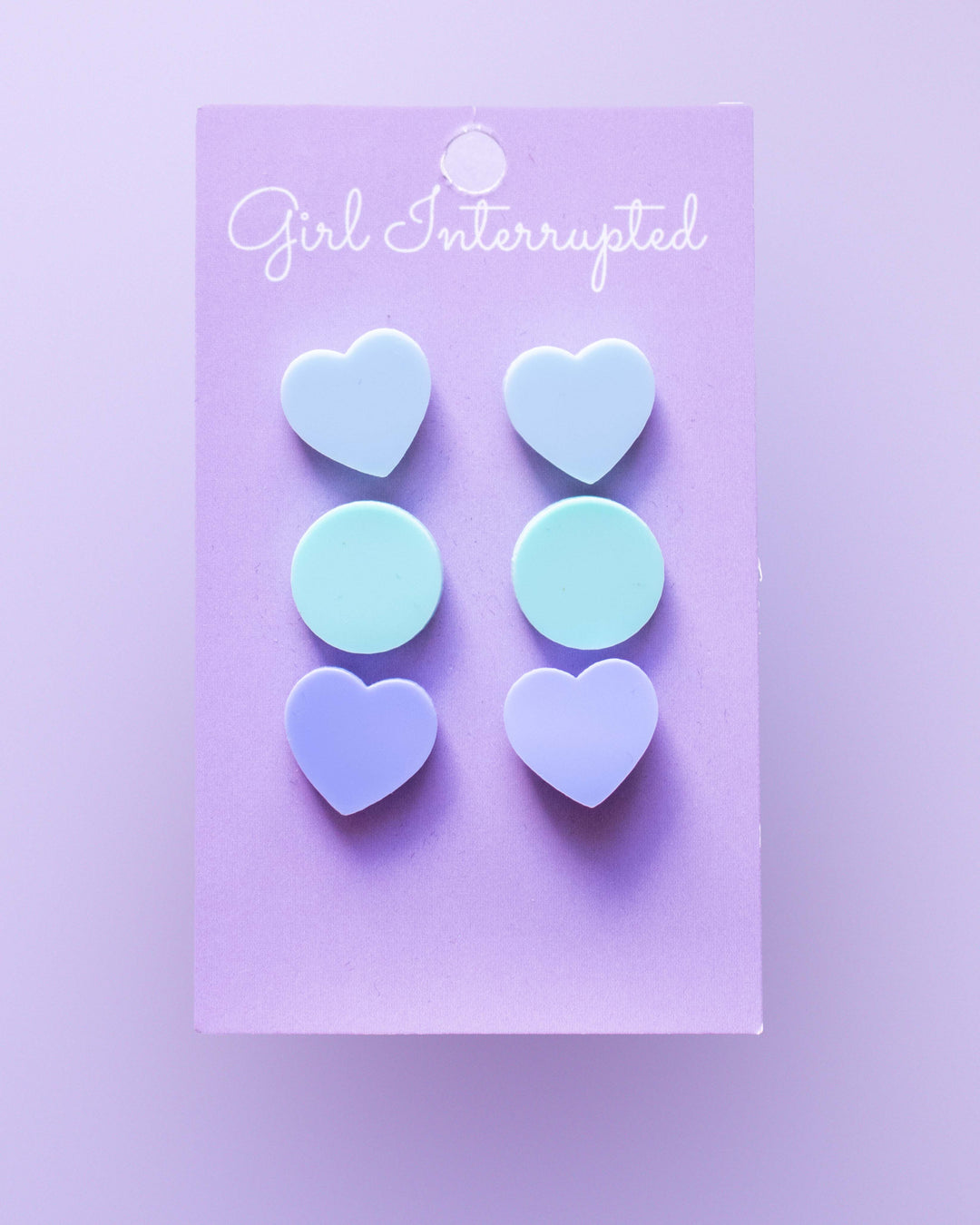 Blue and Green Earrings - Trio