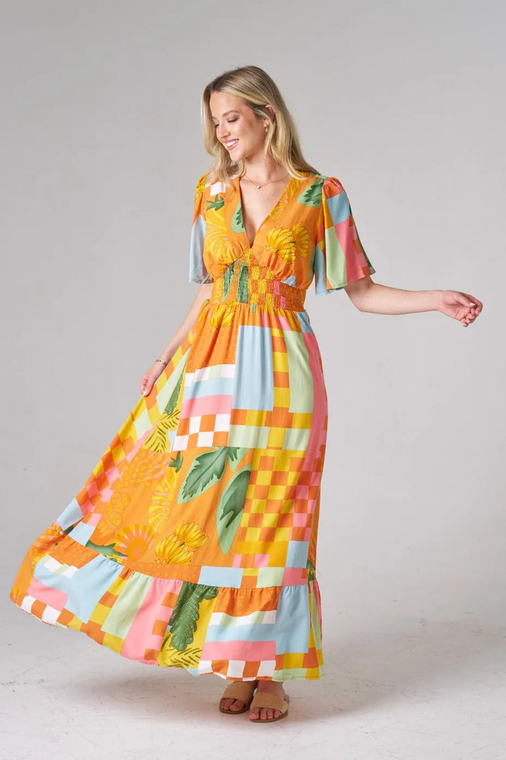 PREORDER - Daeyanah Tropicana Summer Dress - Estimated dispatch 11th of November