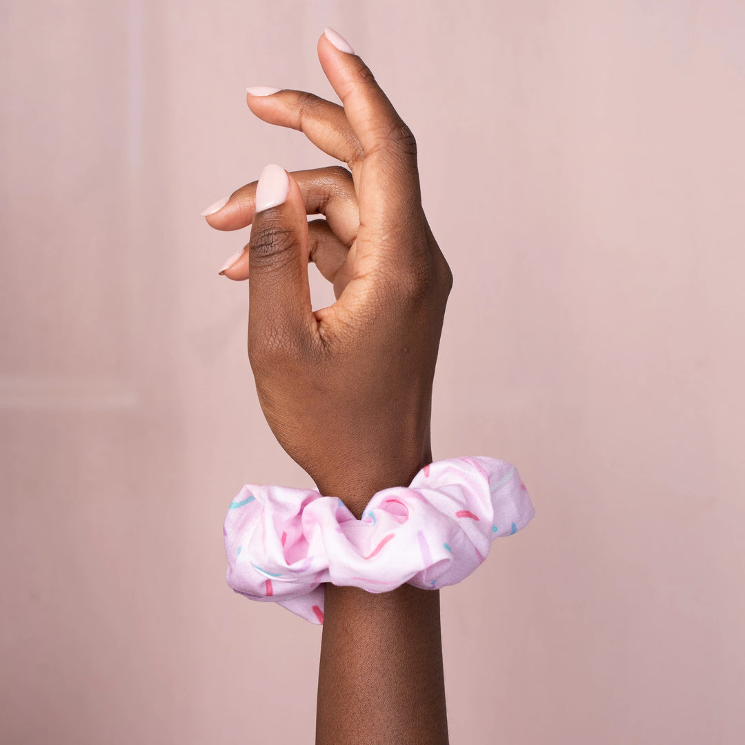 Strawberry Sprinkle Scrunchie