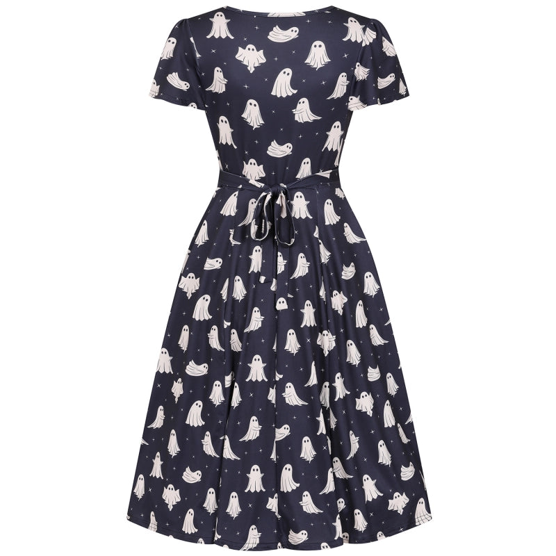 Lyra Dress - Ghosts - Preorder for dispatch 30th September