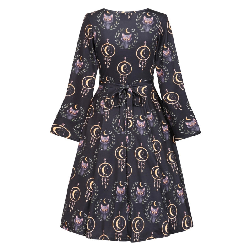 Zelda Dress - Witch Cat - Preorder for dispatch 30th September