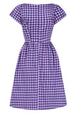 Summer Dress - Purple Gingham