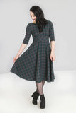 Peebles 50's Dress - Green - Preorder for dispatch 12th May