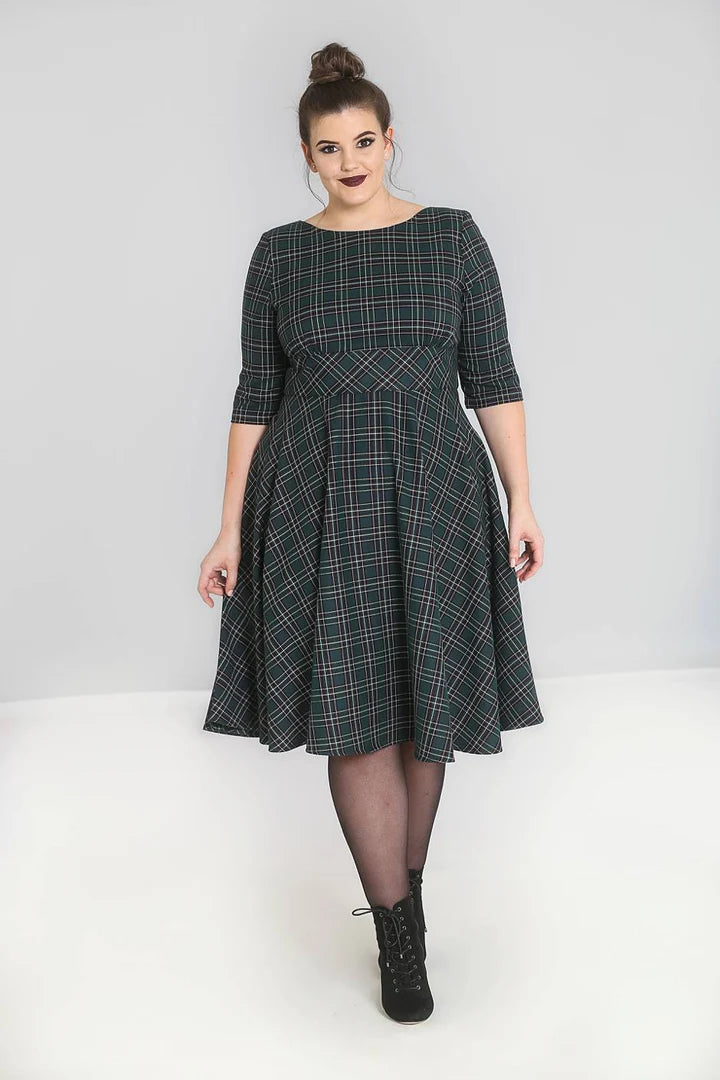 Peebles 50's Dress - Green
