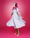 Peggy Swing Dress in Cherry Blossom Print