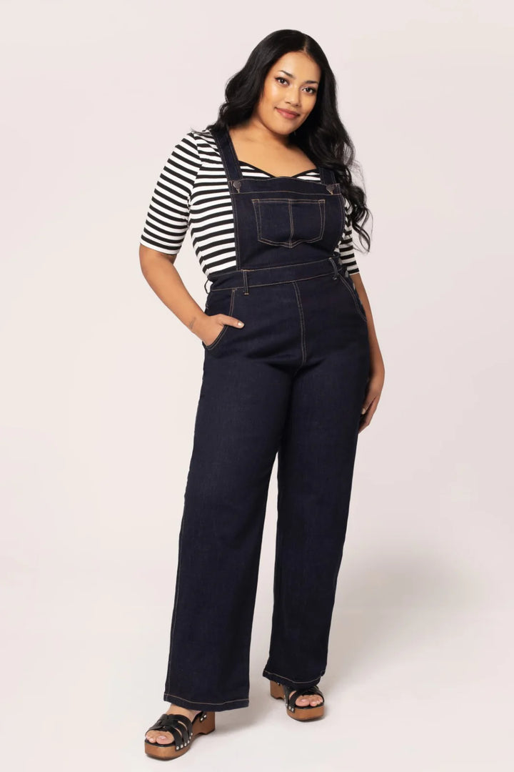 PREORDER - Elly May Denim Dungarees - Estimated dispatch 30th of June
