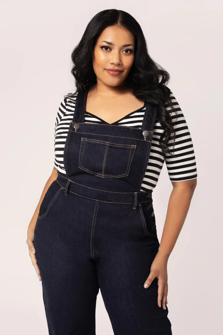 PREORDER - Elly May Denim Dungarees - Estimated dispatch 30th of June