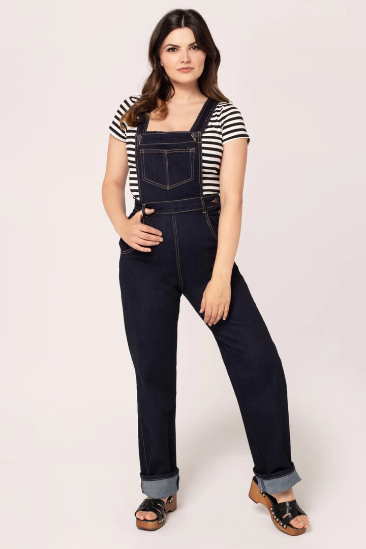 PREORDER - Elly May Denim Dungarees - Estimated dispatch 30th of June
