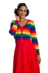 Love Wins Rainbow Cardigan