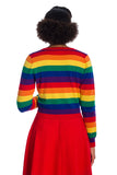 Love Wins Rainbow Cardigan
