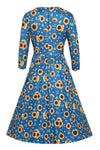 Billie Blue Sunflower Dress