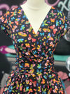 Colourful Butterflies Greta Dress
