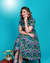 Peggy Swing Dress in The Native Nancy Print - Preorder for dispatch 29th November