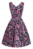 Grace Purple Poppy Dress