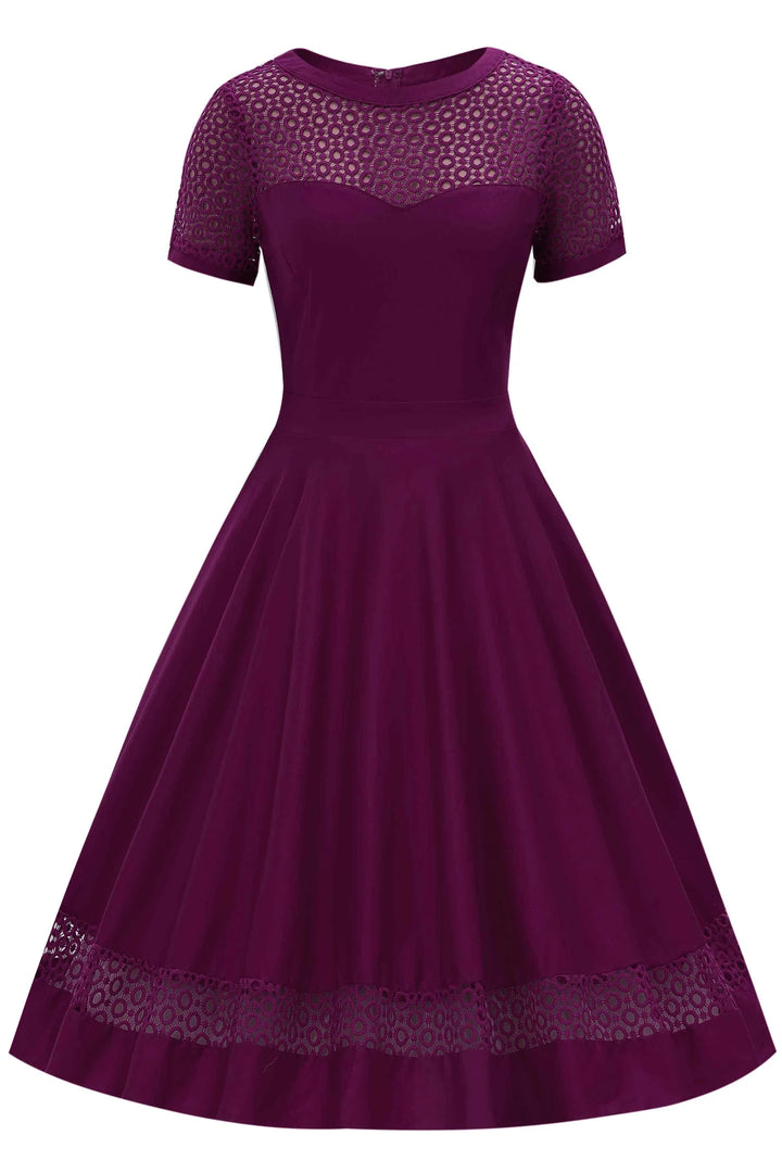 Tess Dress in Purple