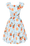 Sweet Citrus Swing Dress