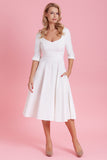 Scarlette Dress in White