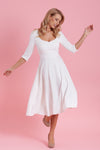 Scarlette Dress in White