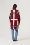 Amahlia Cardigan - Wine Red