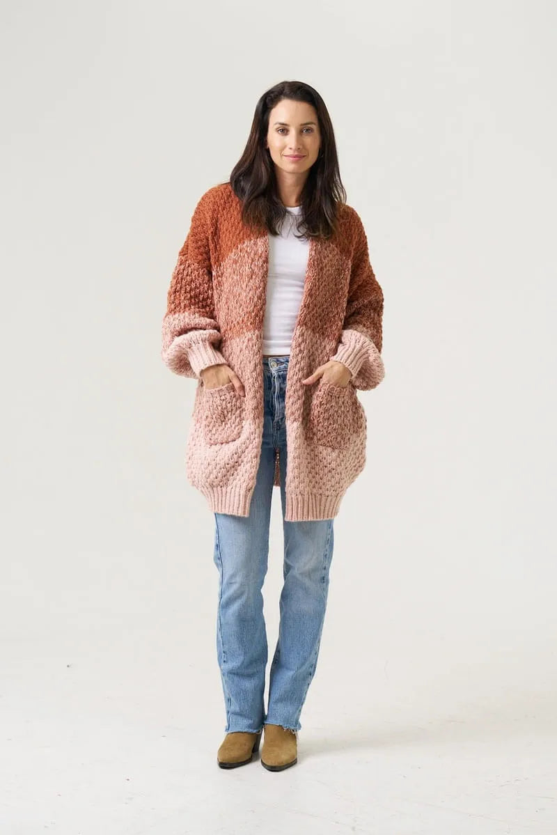 Lyn Cardigan - Brown
