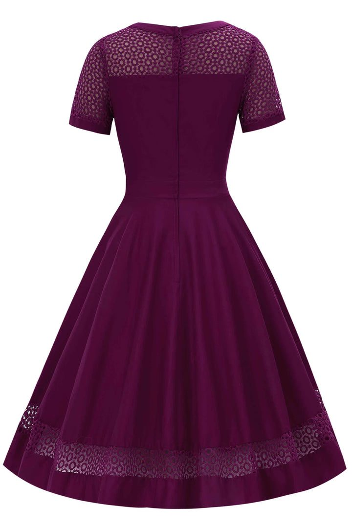 Tess Dress in Purple