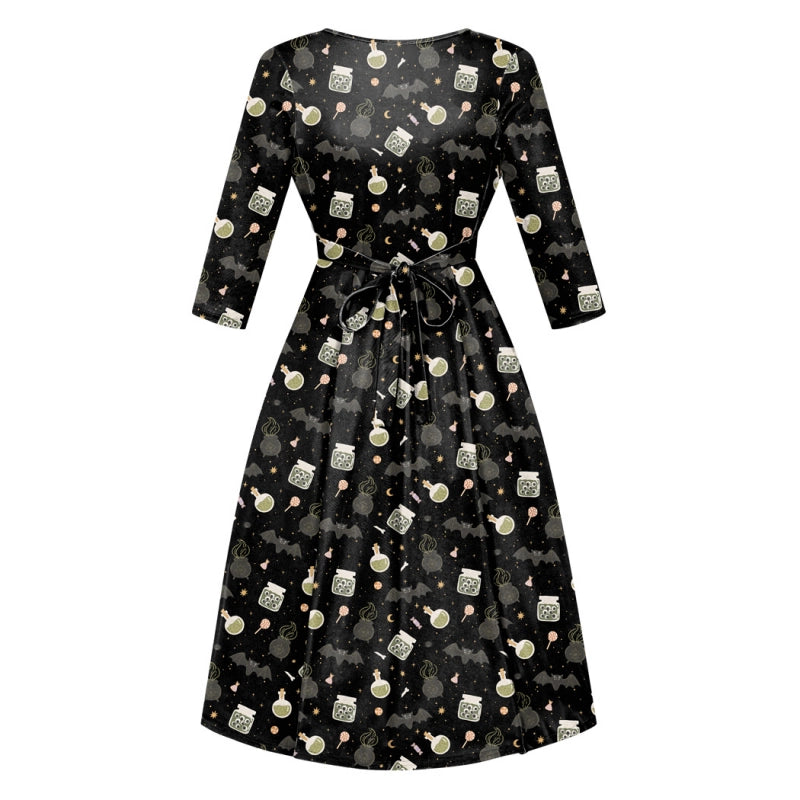 Lyra Dress - Witches Brew - Preorder for dispatch 24th September