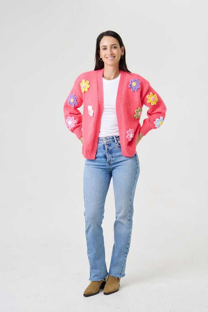 Patrisia Cardigan - Pink