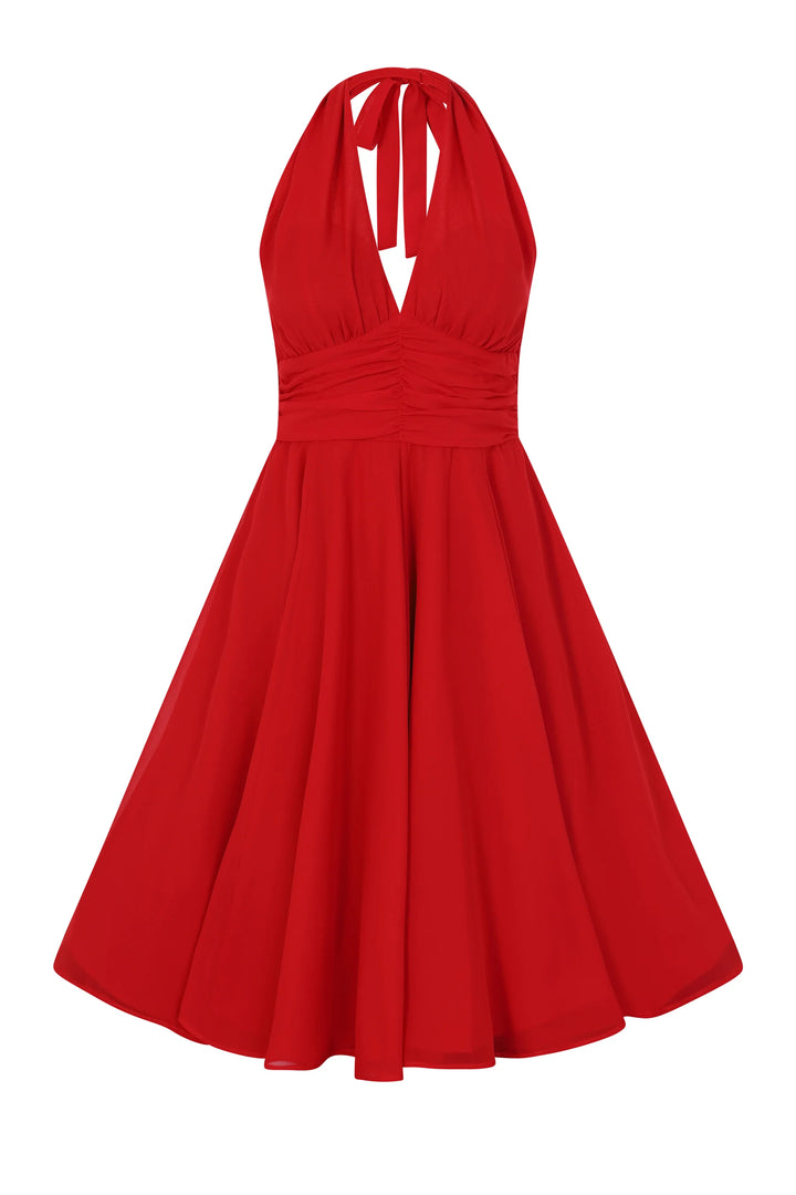 PREORDER - Monroe Dress in Red - Expected dispatch date 3rd of June