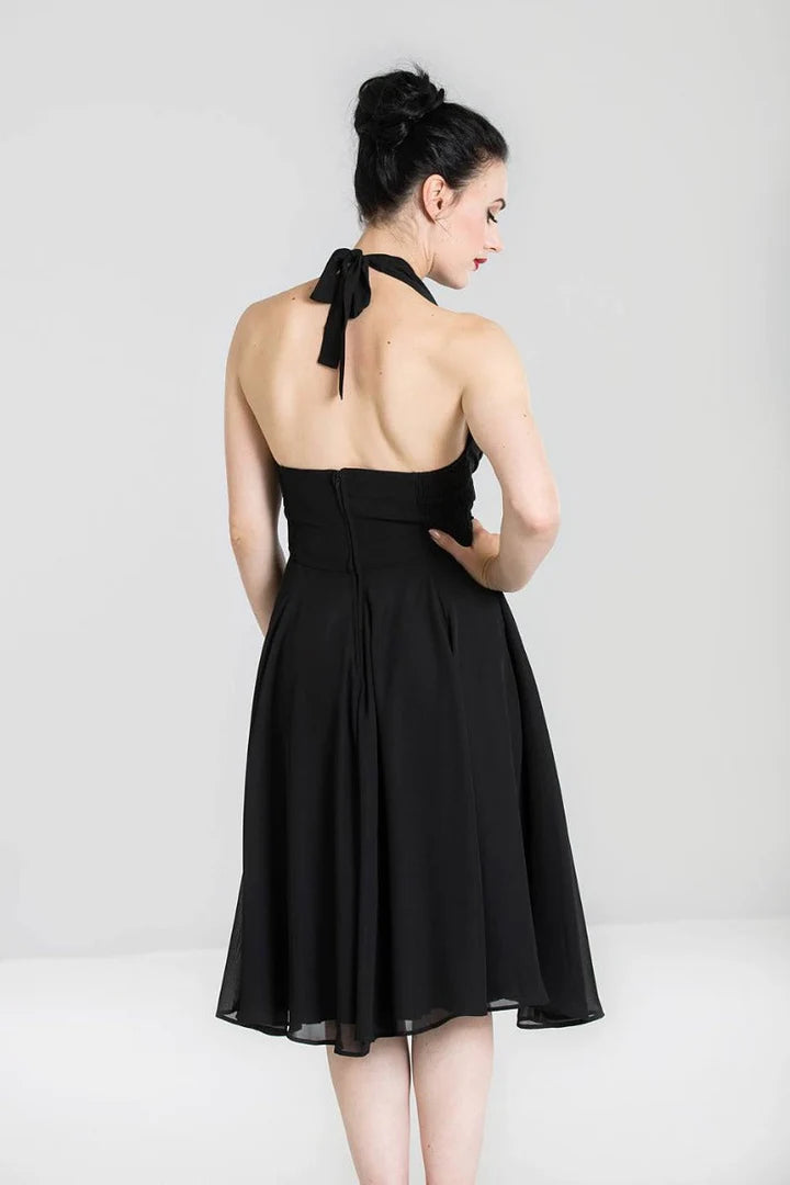 PREORDER - Monroe Dress in Black - Expected dispatch date 16th of June