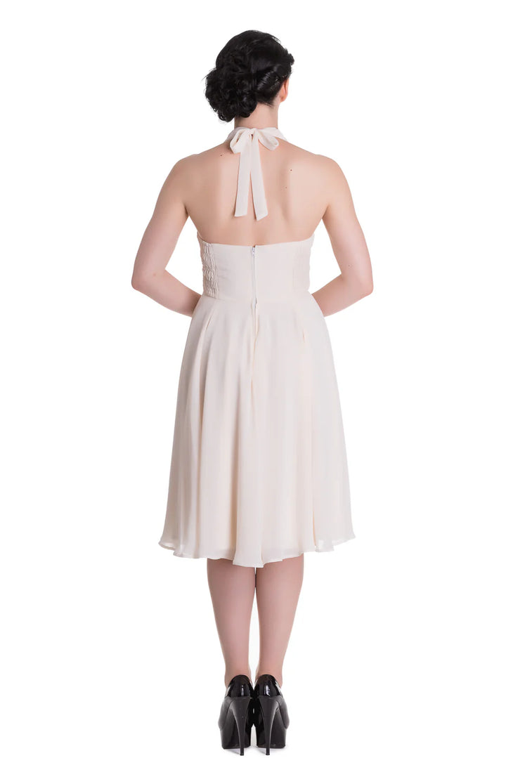 PREORDER - Monroe Dress in Cream - Expected dispatch date 3rd of June