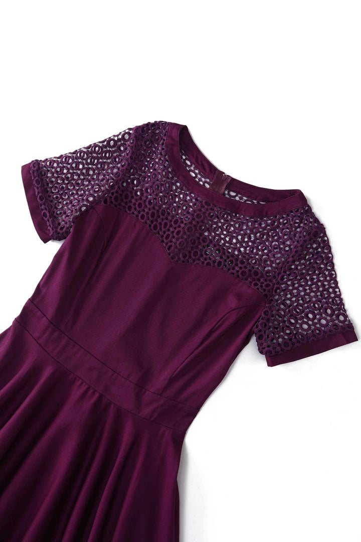 Tess Dress in Purple