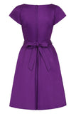 Purple Day Dress