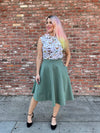 Charlotte Skirt in Sage