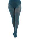 80 Denier Opaque Tights - Dark Teal