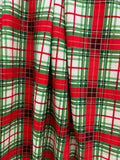 Red Tartan Holiday Elizabeth Dress - Preorder for dispatch 20th November