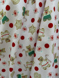 Gingerbread Kitties Skater Skirt - Preorder for dispatch 22nd November