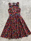 Butterfly Floral Midi Dress - Preorder for dispatch 21st May