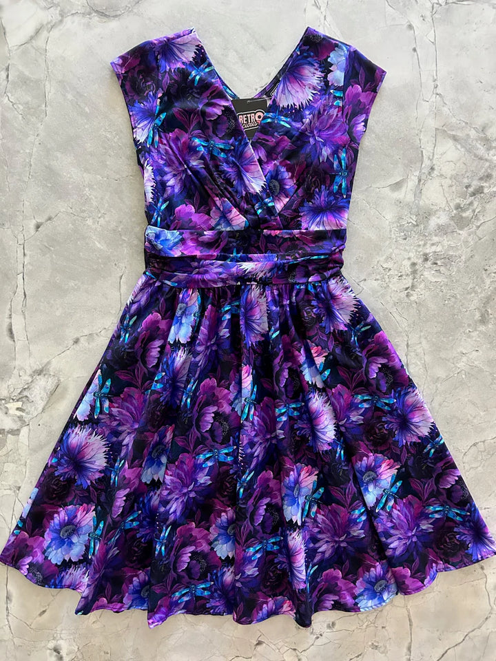PREORDER - Dragonfly Floral Greta Dress - Estimated dispatch 19th November
