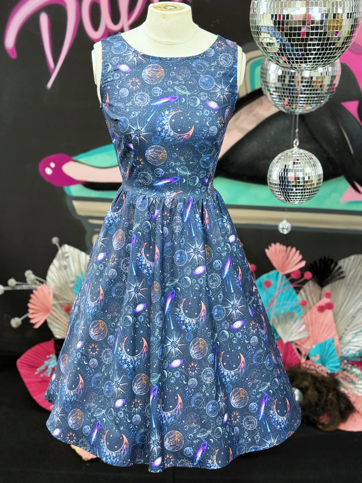 PREORDER - Space Vintage Dress - Expected dispatch 7th of July